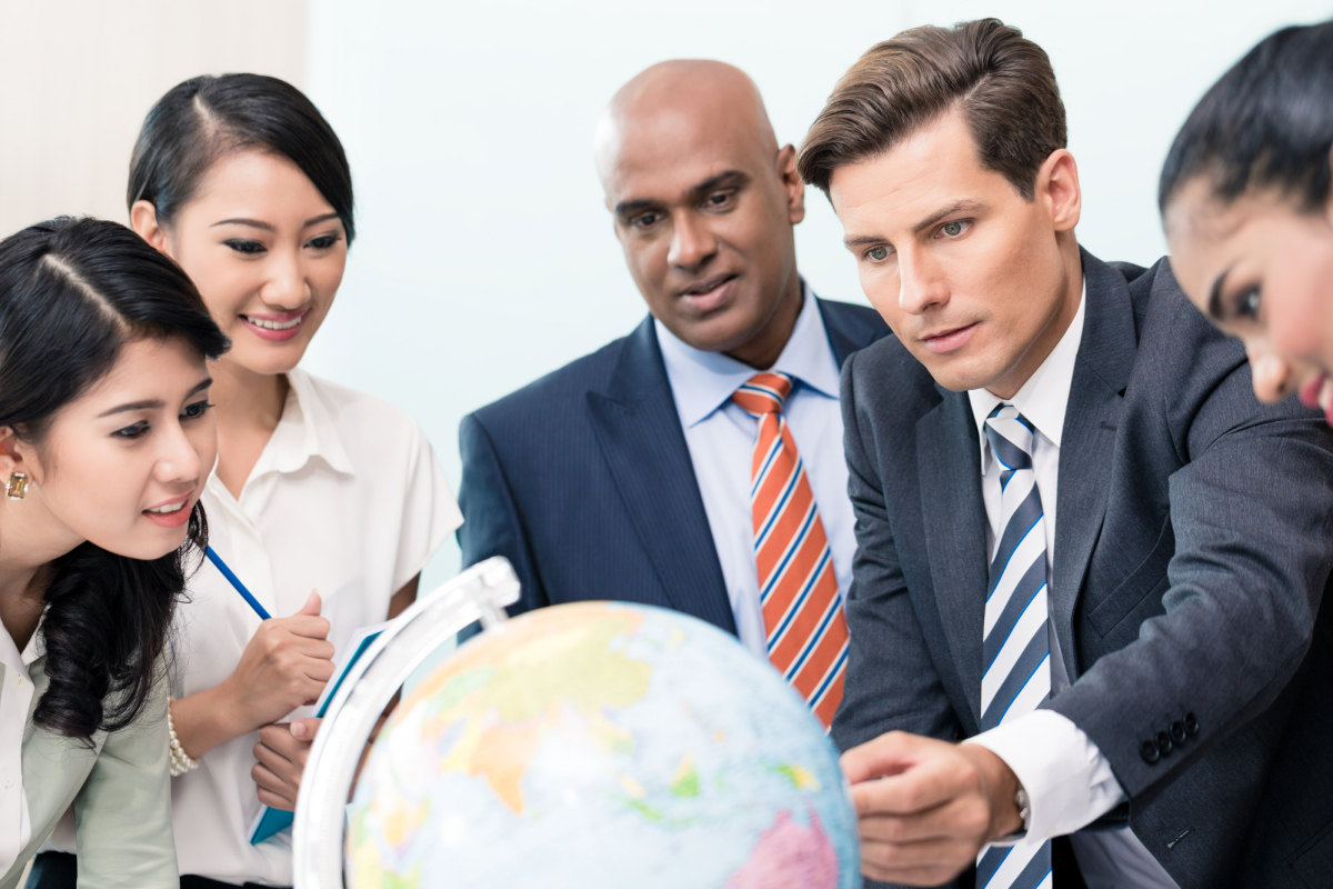 international business people