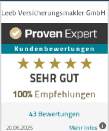 Provenexpert Sehr Gut: Franz Leeb Versicherungsmakler